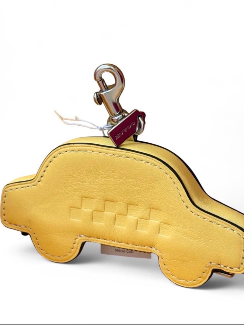 Coach NYC Taxi Bag Charm Coin Pouch